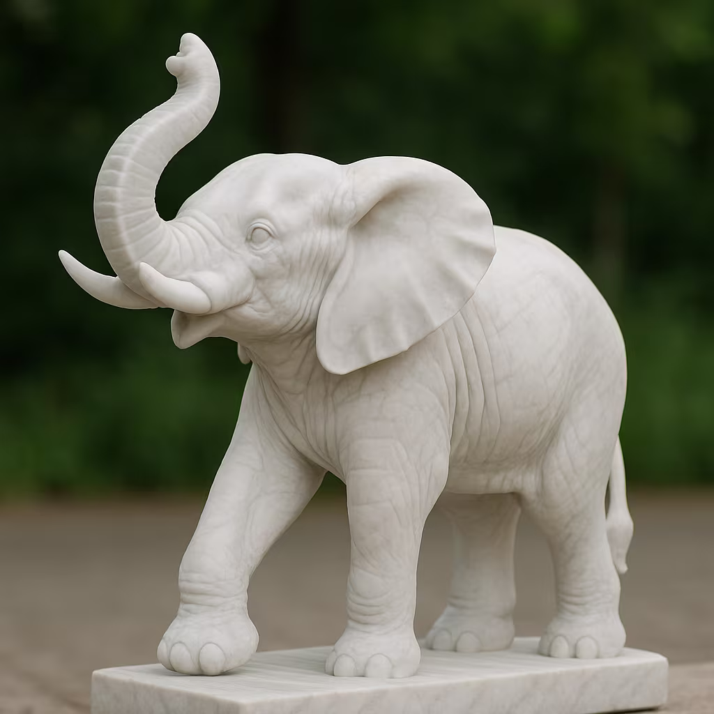 Marble Animal Sculpture