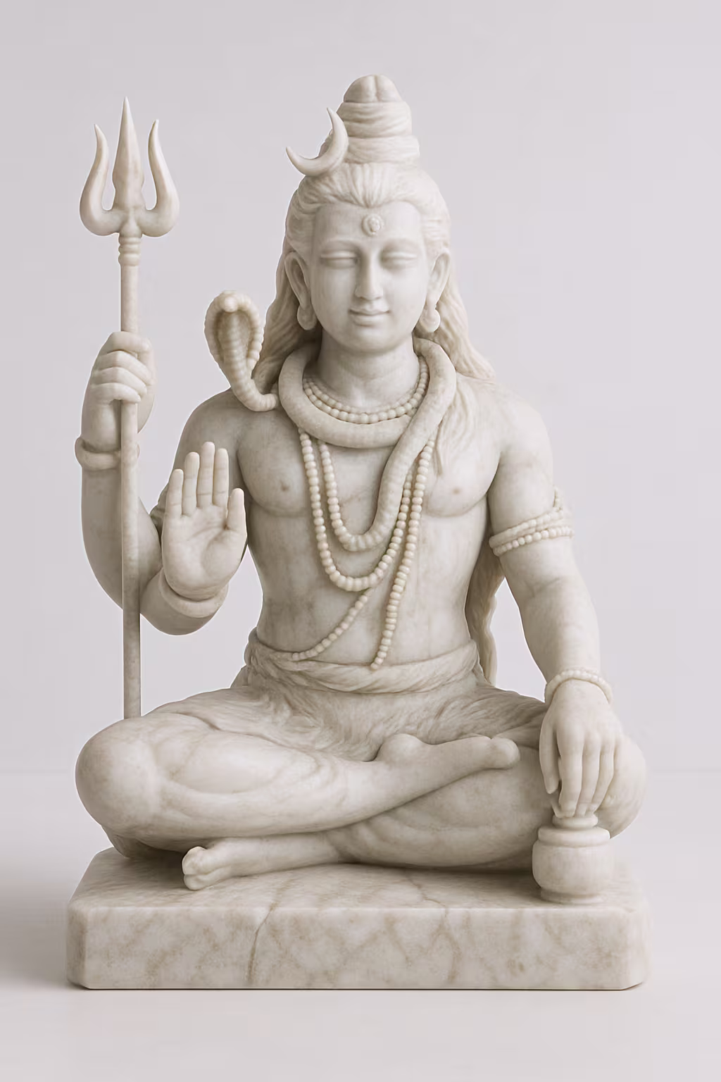 Marble God Sculpture